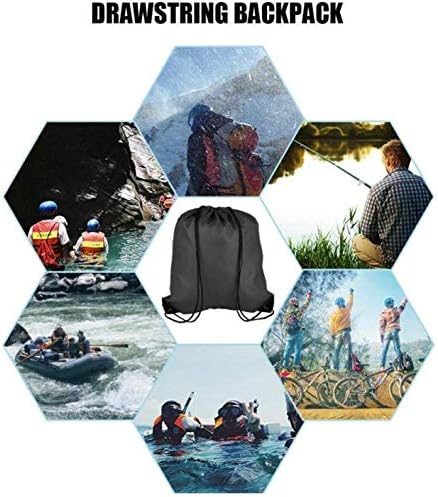 Drawstring Backpack Hawaiian Geometric Pineapple Bag Water Resistant Lightweight Gym Sackpack For Hiking Yoga Gym Swimming Travel Beach