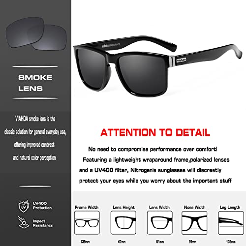 VIAHDA Polarized Sports Sunglasses for Man Cycling Running Fishing Golf Sun glasses Women HD6009