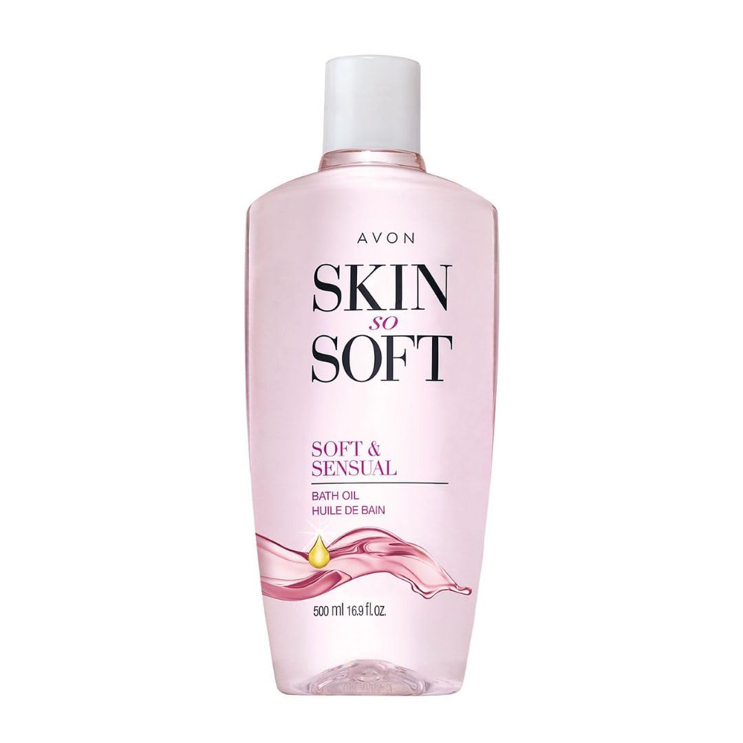 Avon Skin so Soft, Soft & Sensual Bath Oil, 16.9 Oz