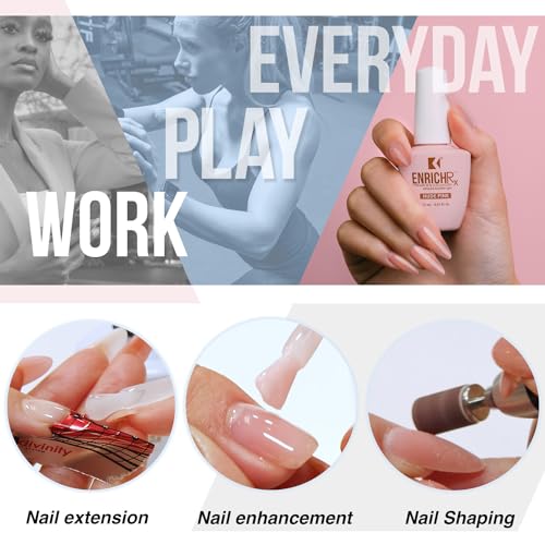 KUPA GelFinity EnrichRx Infused Builder Gel 0.57 fl oz - Ultra Clear