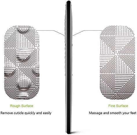 BEZOX Professional Foot File Callus Remover, Double Sided Pedicure Rasp for Cracked Heel and Dead Foot Skin - Heavy Duty Surgical Grade Stainless Steel - W/Cloth Storage Bag & Gift Box