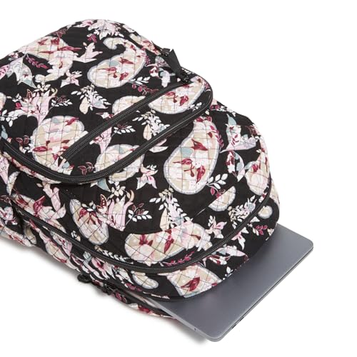 Vera Bradley Cotton Campus Backpack, Botanical Paisley