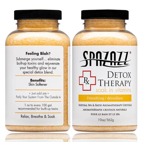 Spazazz Aromatherapy Spa and Bath Crystals 2Pk - Detox/Stress Therapy