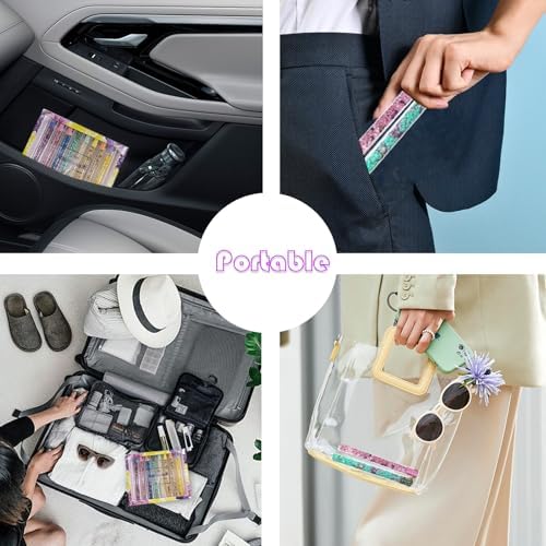 Bath Salt Gift Set for Women – 8 Pack Epsom and Dead Sea Salt with Essential Oils, Daily Relaxing Soak for Tub or Foot Bath, Travel Size, 1oz Each