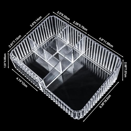 Nail Drill Machine & Bits Storage Box, 10 Holes Transparent Acrylic Drill Bit Holder, Plastic Nail Drill Tool Displayer Holder Case for Nails, Professional Nail Drill Grinding Bit Organizer