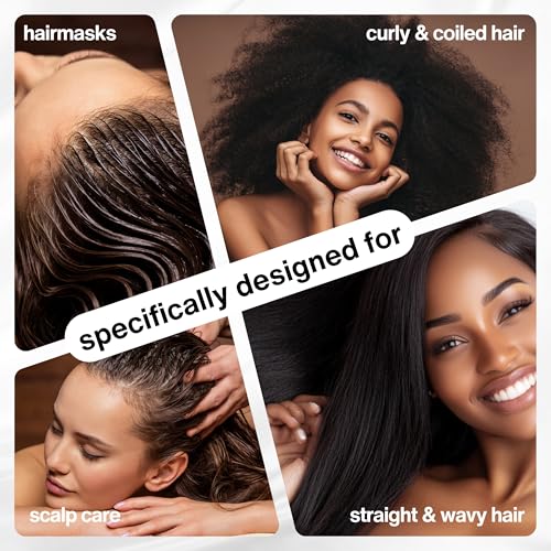 Organic Rosemary Oil For Hair Growth with Castor, Argan, Coconut, Almond, Jojoba, Avocado, Grapeseed, Vitamin E, Lavender & Peppermint for Hair & Scalp Treatment, All Hair Types, Men & Women 4oz