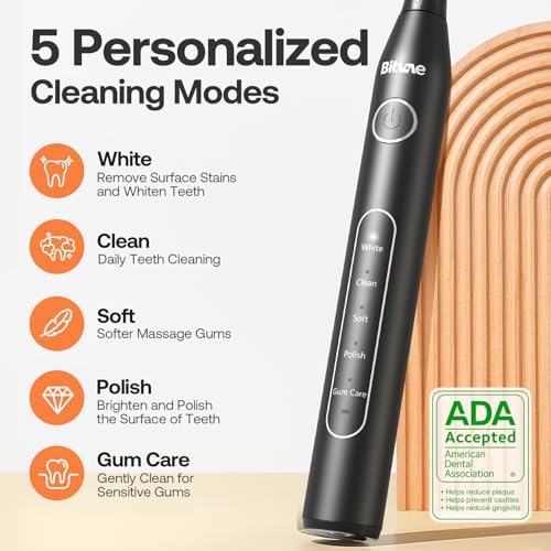 Water Flosser and Electric Toothbrush Combo - Cordless Water Flosser for Teeth - 5 Modes Sonic Electric Toothbrush, 3 Modes Portable Water Floss…