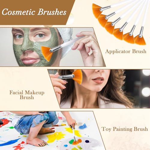 18 Pcs Esthetician Supplies for Facials Set 6 Gold Facial Bowls Esthetician 6 Facial Brushes Esthetician 6 Flat Brushes Face Mask Cosmetic Applicators for Women Facial Mask Mixing Kit Facial Tools