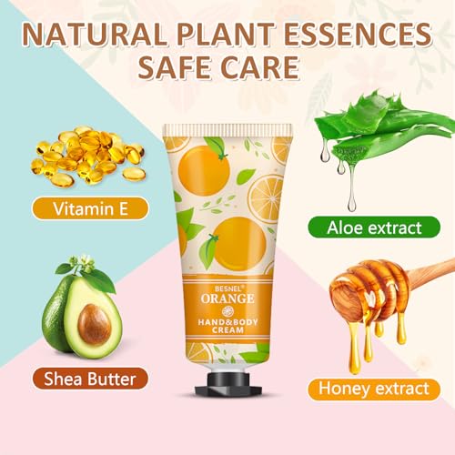 60 Pack Hand Cream Gifts Set For Women, Mini Hand Lotion Travel Size in Bulk for Dry Cracked Hands, Graduation Gifts, End of Year Teacher Appreciation Gifts, Thanksgiving Gifts, Party Favors