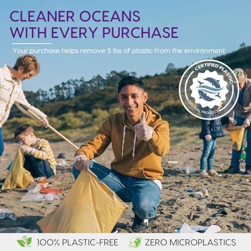 VWMYQ Silicone Body Scrubber Set, Includes Back & Body Scrubbers, Face Brush, Scalp Massager, 4 Storage Hooks, Shower & Bathroom Hygiene Accessories for Present(Black)