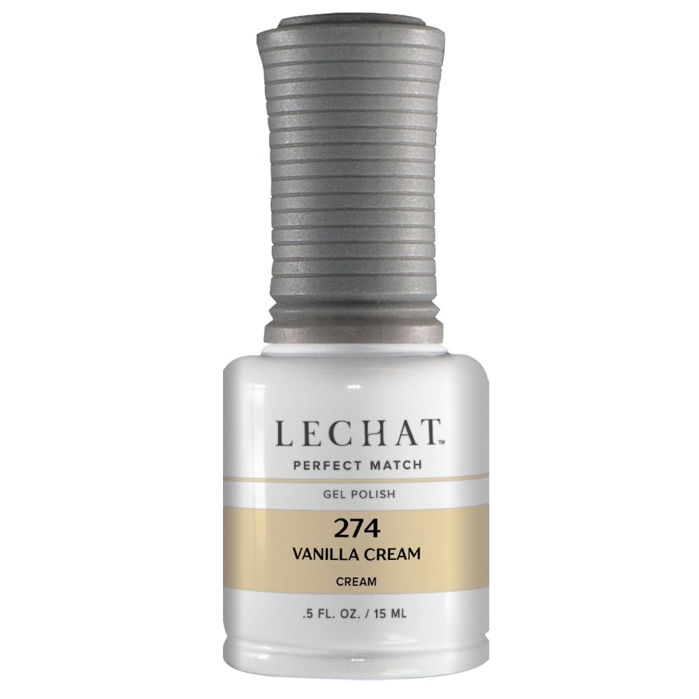 Lechat Perfect Match Gel Polish, Vanilla Cream, 0.5 Fluid_Ounces
