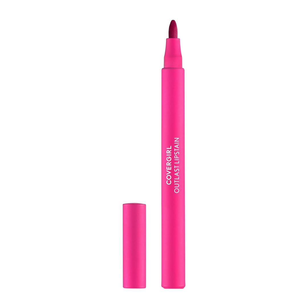CoverGirl Outlast 15 Epic Lipstain | Vegan, Transfer-Proof, Satin Finish