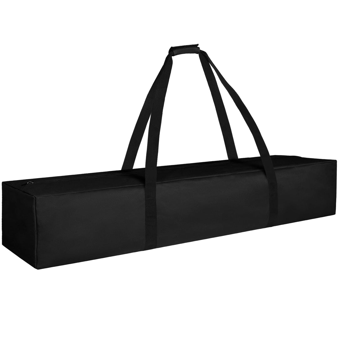 COOLBEBE 45Inches Tripod Carrying Case Bag Water Resistant Long Duffle Bag, Extra Large Zipper Foldable Storage Bag for Fishing Pole, Tripod, Tent, Umbrella (45inch, Black)