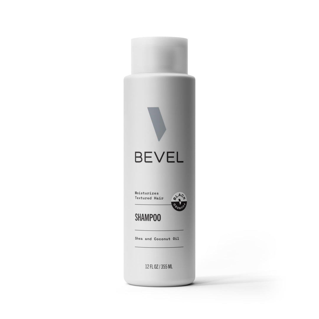 Bevel Shampoo For Men - Sulfate Free Shampoo For Textured Hair With Coconut Oil And Shea Butter, Detangles Course, Curly Hair, 1