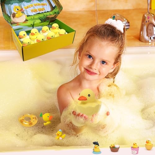 Bath Bombs for Kids with Surprise Inside,8 Pack Kids Bath Bombs Gift Set, Natural and Organic Bubble Bath Fizzy with Bath Toys, Birthday Gifts for Girls Boys