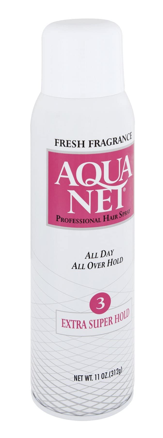 Aqua Net Professional Hair Spray Extra Super Hold 3 Fresh Scent, 11 Oz (Pack Of 6)