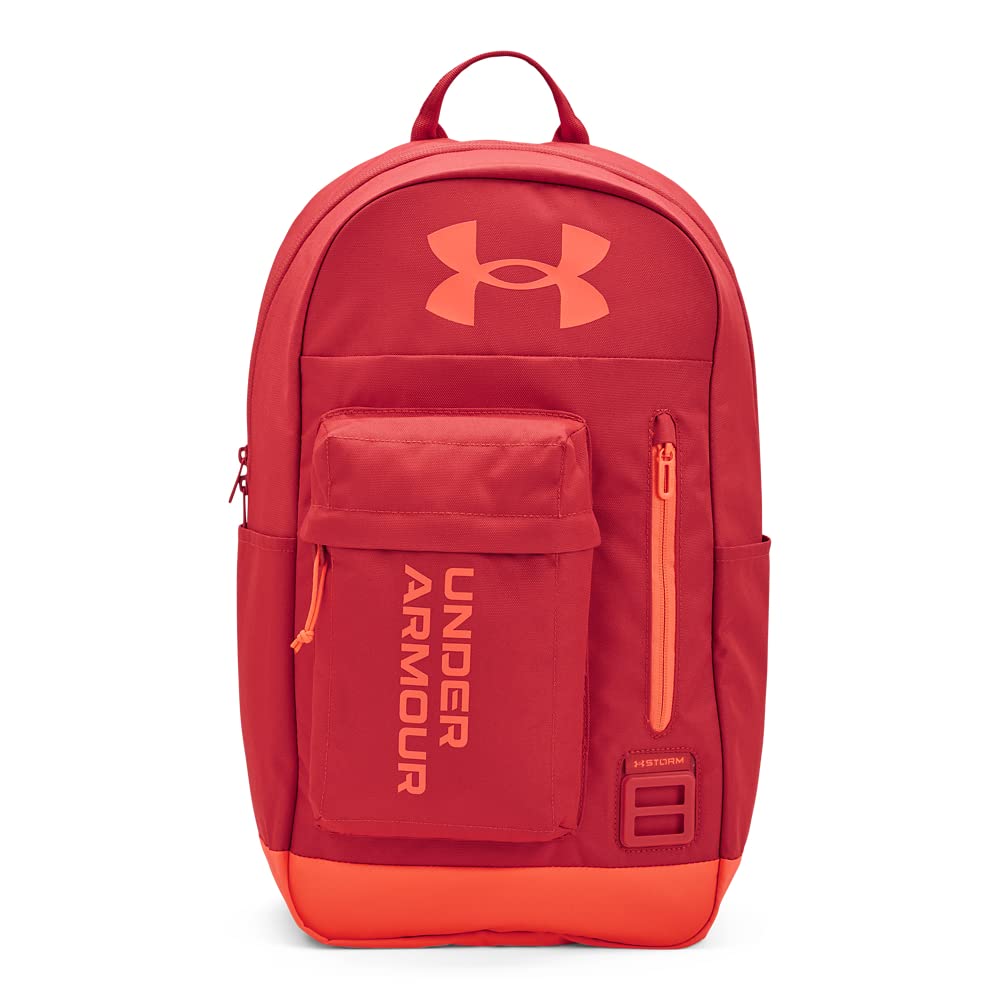 Under Armour Unisex Halftime Backpack, (638) Chakra/After Burn/After Burn, One Size Fits All