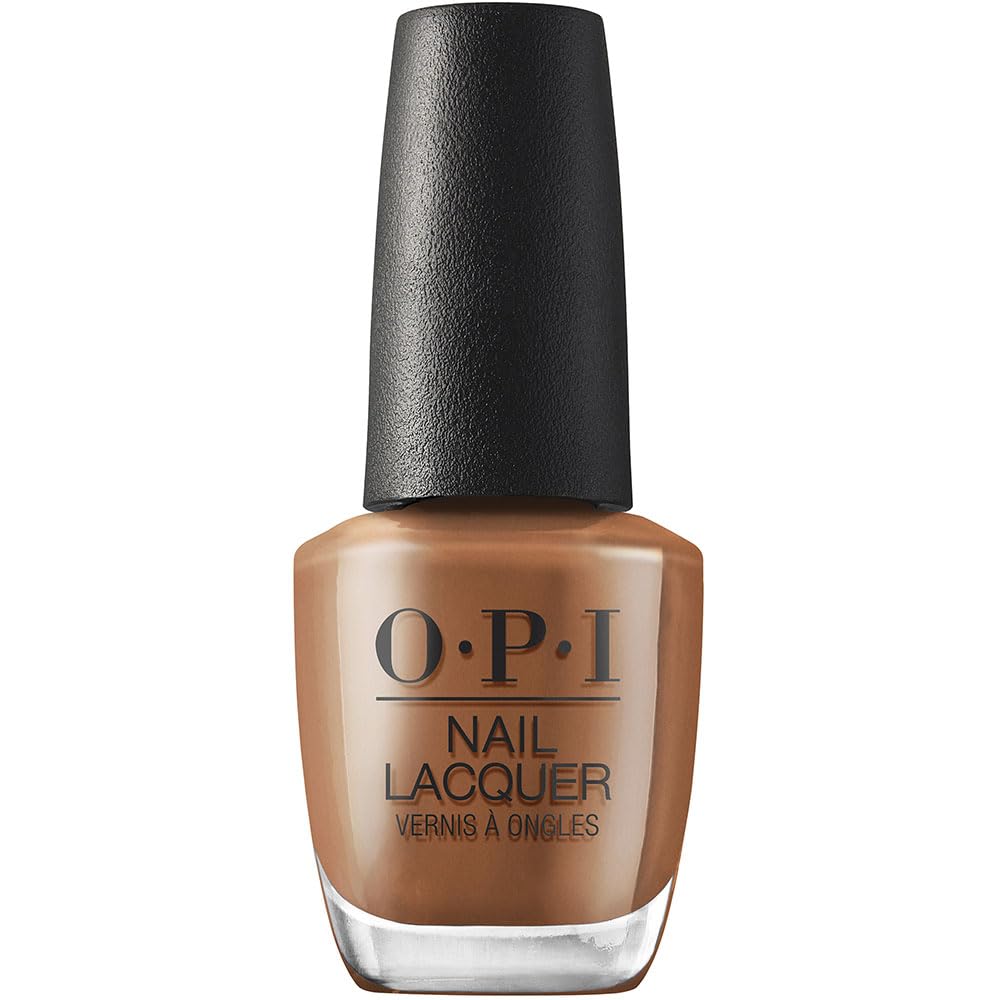Opi Nail Lacquer, Opaque & Dark Creme Finish Brown Nail Polish, Up To 7 Days Of Wear, Chip Resistant & Fast Drying, Spring '24,