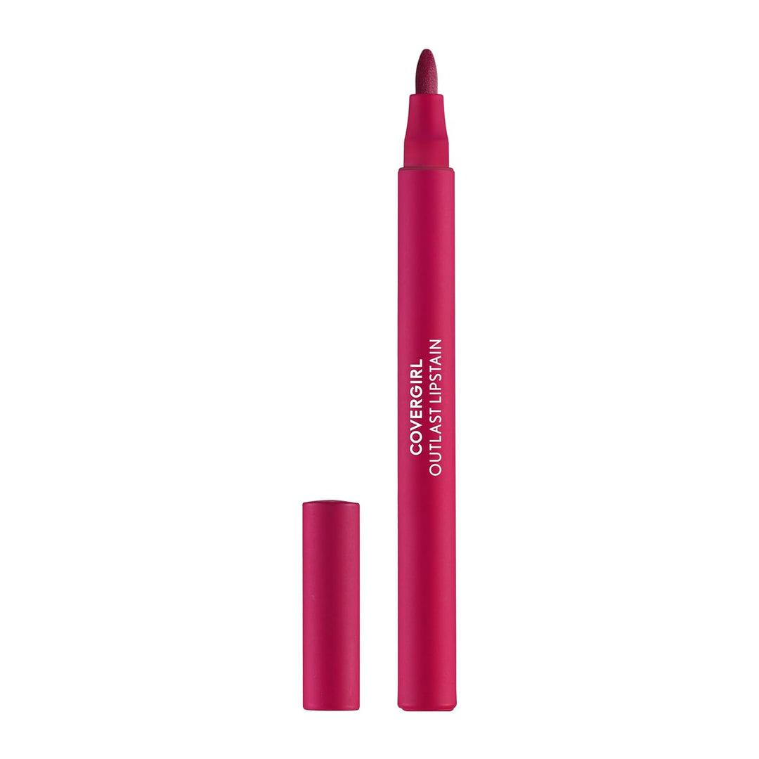 COVERGIRL Outlast Lipstain | 70 Crimson Glory | Vegan, Transfer-Proof, Satin Finish