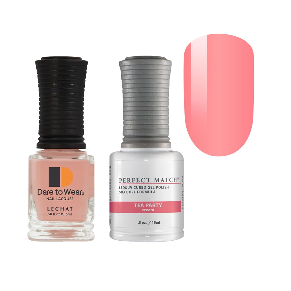 Lechat Perfect Match Gel Polish, Tea Party, 0.5 Fluid_Ounces
