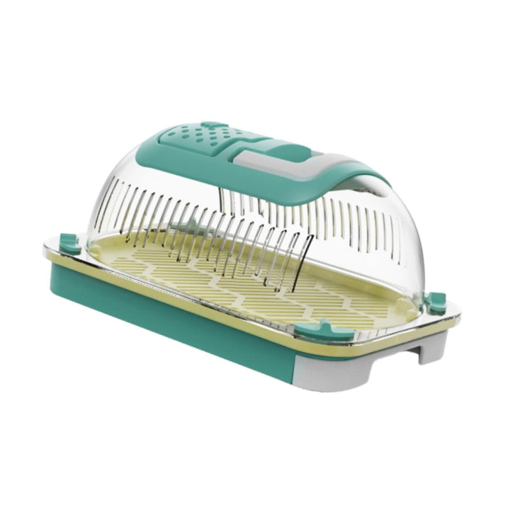 balikha Reptiles -Trarium -Lebenschaft Kaufig Clear Comfortable Reptile Breeder Box Transparent Reptiles Cage for Frog Terrrapine Turtle Snake S