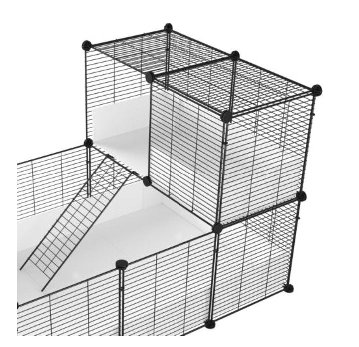 JTAOT Cage 41"x28"x28" Guinea Pig Playpen Hamster House Rabbit Waterproof Metal