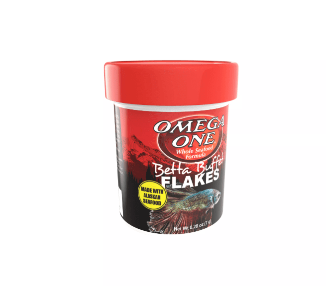 Omega™ Betta Buffet Flakes Fish Food, 0.28 Oz