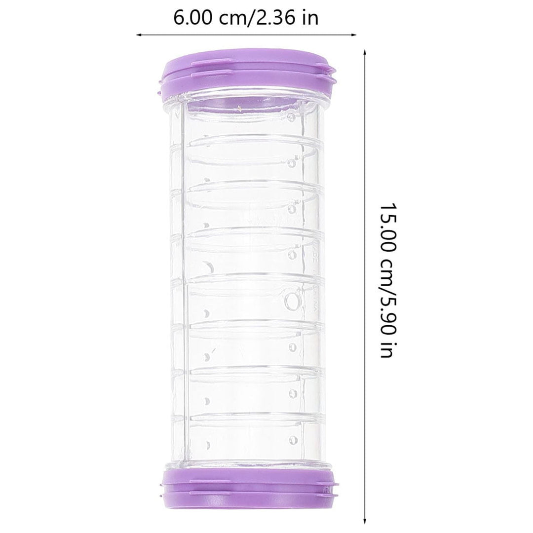 Raindrops DIY Hamster Tube Set for Small Animals - Purple