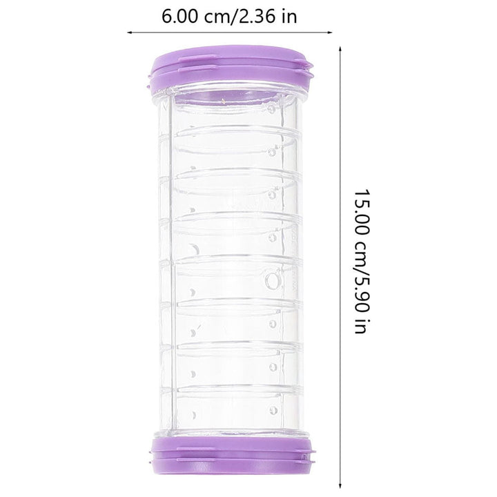 Raindrops DIY Hamster Tube Set for Small Animals - Purple