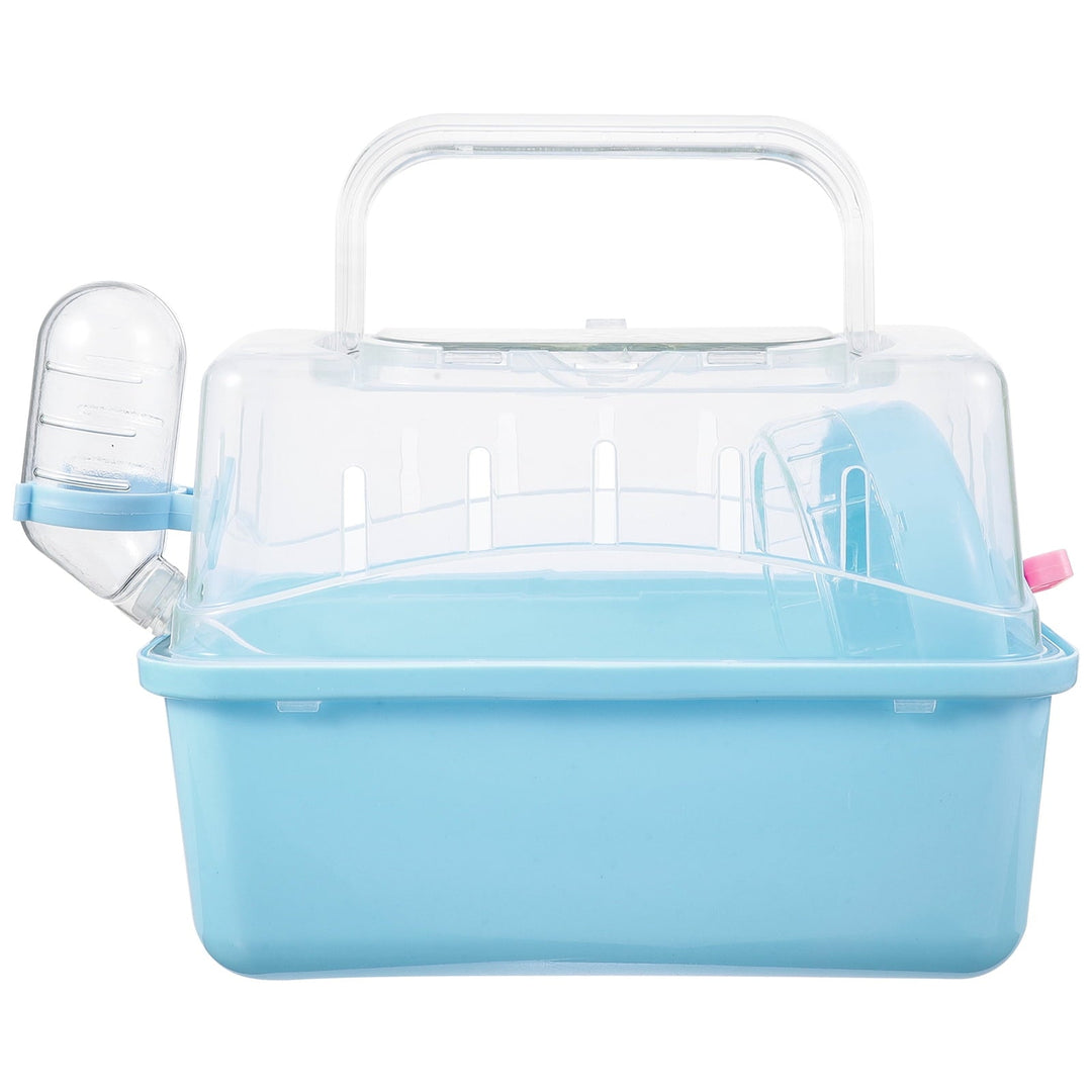 Guangmc Hamster Carrier Cage Travel Pet Critter Guinea Box Rat Habitat Plastic Case