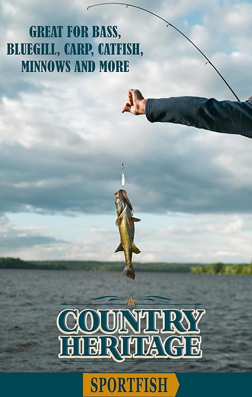 Floating Sportfish Game Fish Food – 32% Protein, 7 lb Bag – Ideal for Bass, Bluegill, Catfish, Carp, Minnows & More – Pond & Lake Use