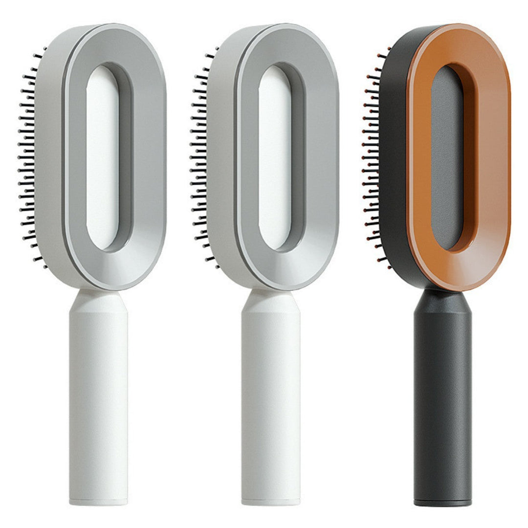 Smart Self-Cleaning Hair Brush