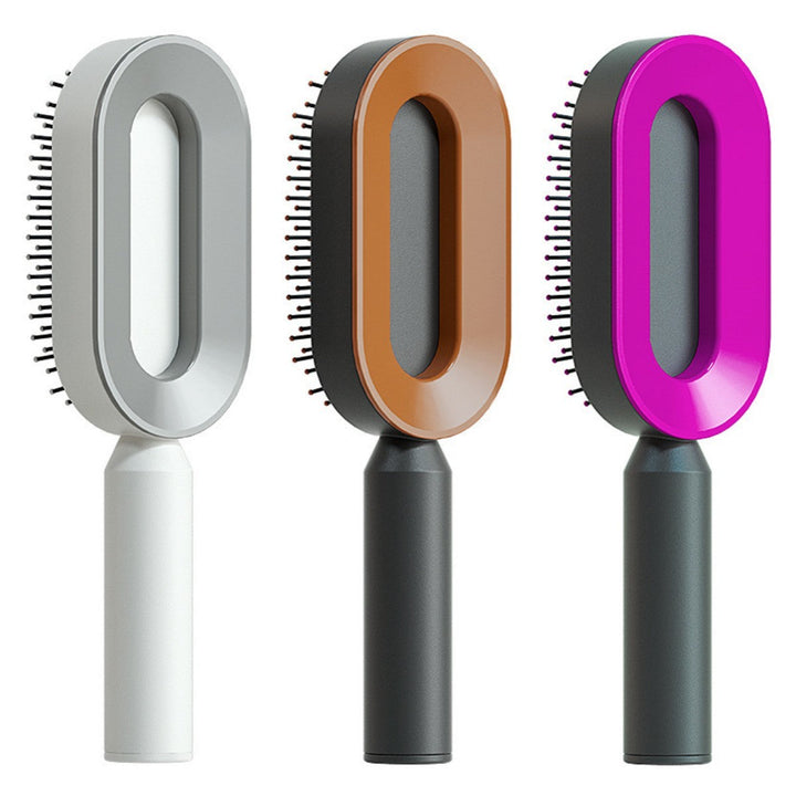 Smart Self-Cleaning Hair Brush