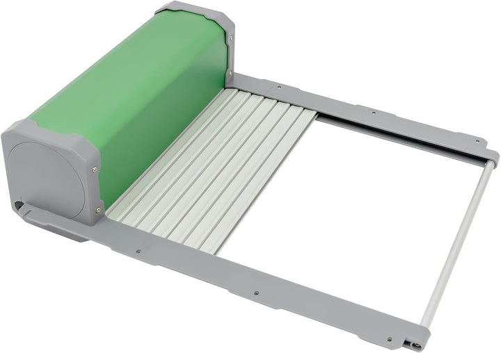 Automatic Chicken Coop Door Solar Powered, Auto Chicken Door Opener with Timer & Light Sensor, Aluminum Alloy Chicken Door with Remote Control & 4 Modes, Intelligent Obstacle Sensors, IP67