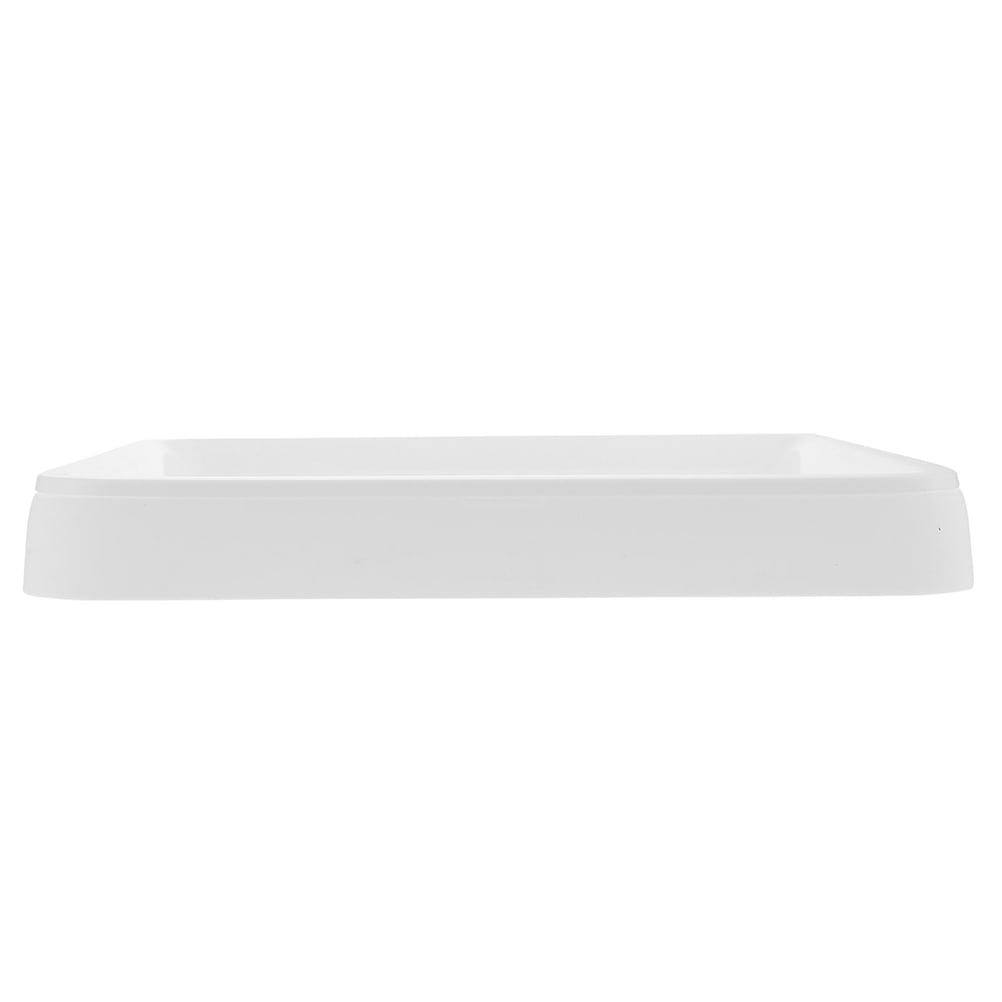 White Plastic Rabbit Litter Box for Guinea Pig Ferret Corner Potty Training Large Size