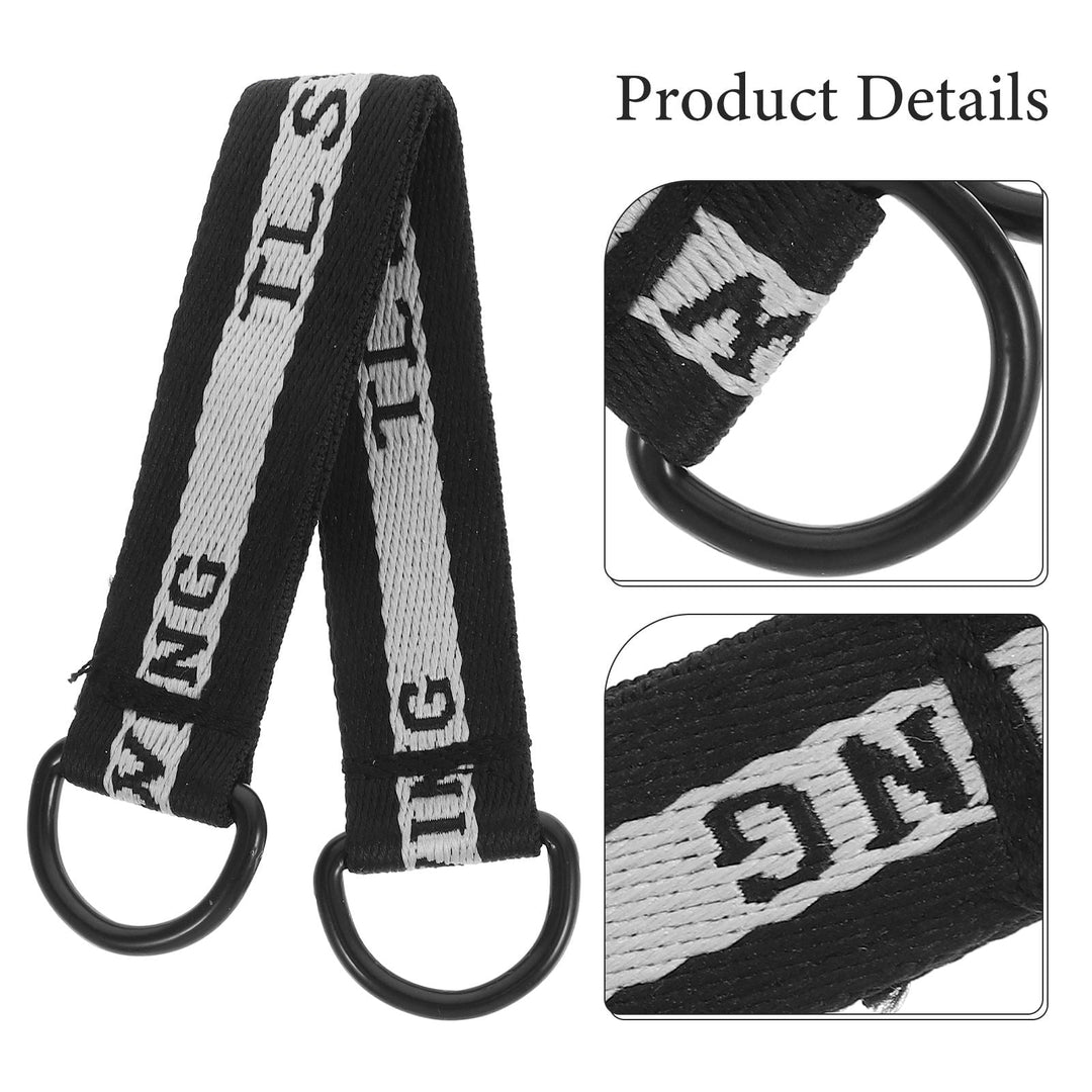 MUSEYA Outdoor Swing Tree Swing Connecting Strap Multi Nylon Easy to Install Wide Strap 1Pcs