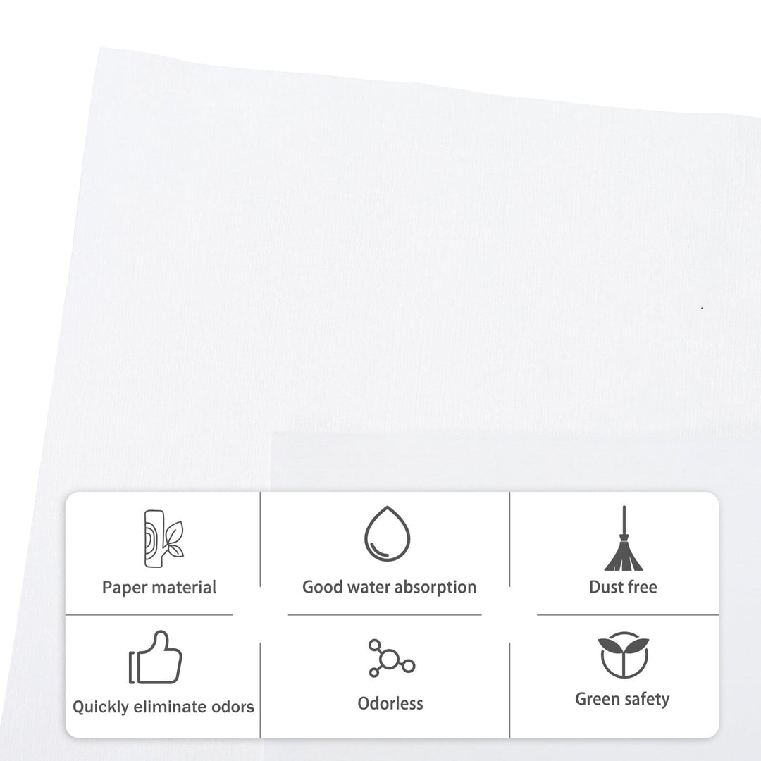 100 Pcs Bird Cage Cleanliness Paper Liners Gift Guinea Pigs Pet Accessory Animal Disposable