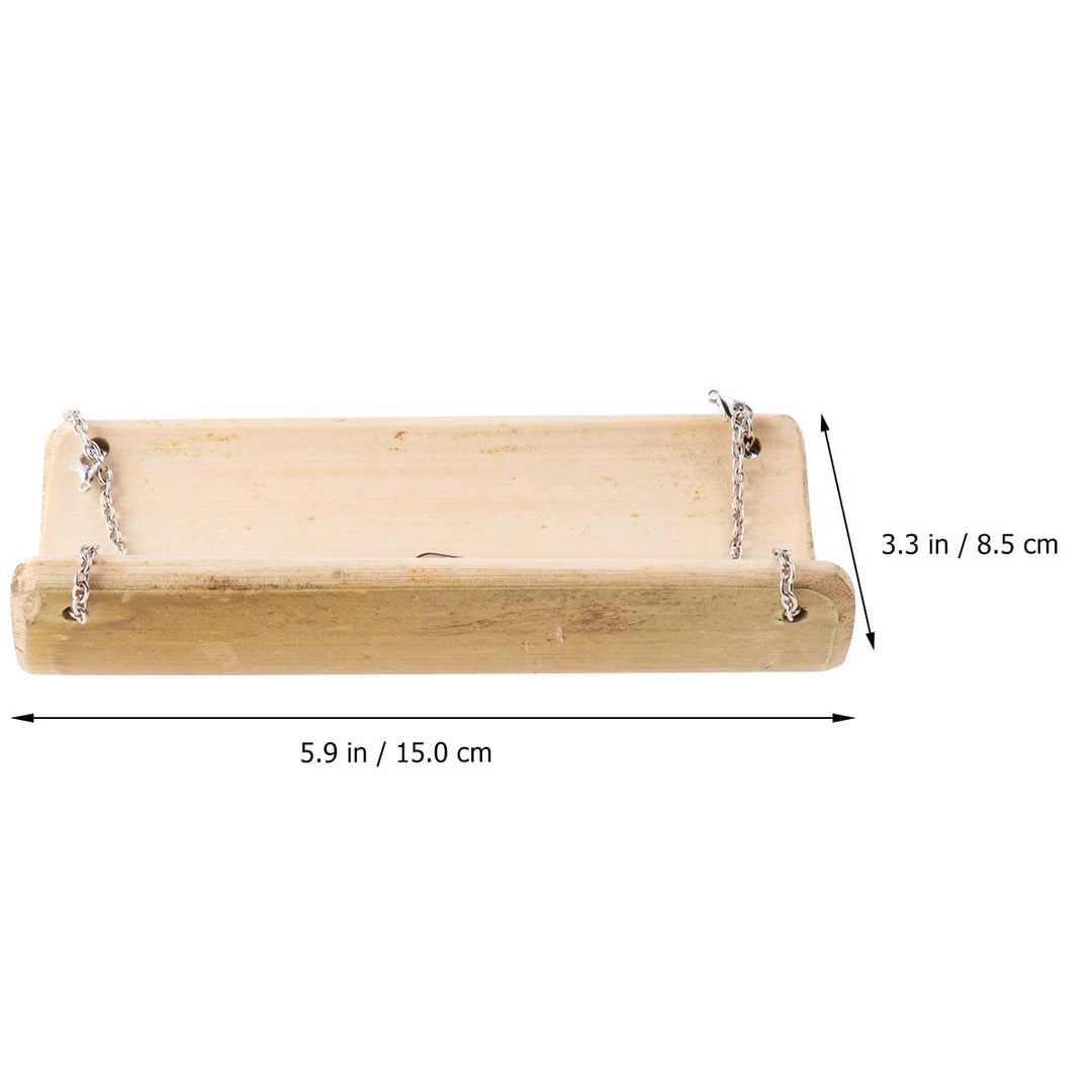 Niceauty Swing Bed For Small Pets Hanging With Iron Chain For Hamsters And Other Small Accessories