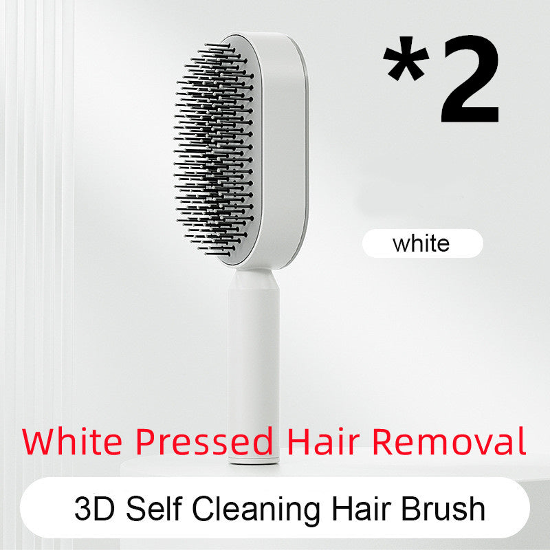 Smart Self-Cleaning Hair Brush