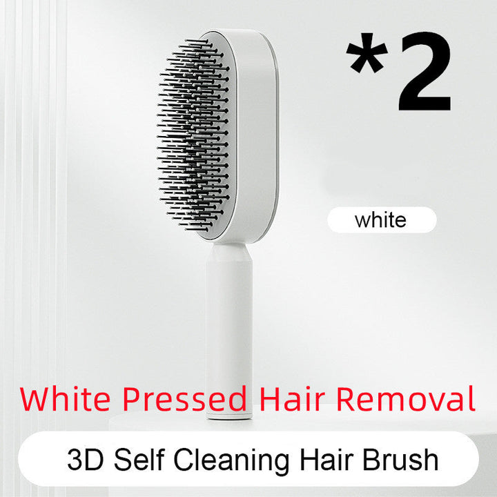 Smart Self-Cleaning Hair Brush