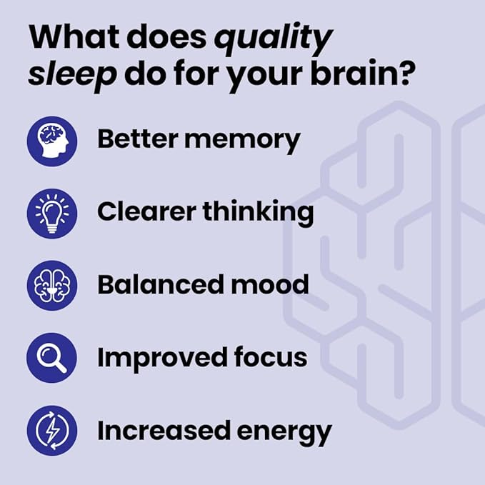LifeSeasons NeuroQ Sleep Now - Natural Sleep Support Supplement - Maintain Healthy Sleep Cycles & Brain Function - Melatonin & L-Theanine - Non-Habit Forming - 30 Mint Oral Strips