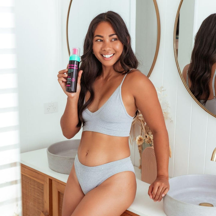 Dark Self Tanner Mousse | 1-Hour Express Bronzing Foam for Face & Body