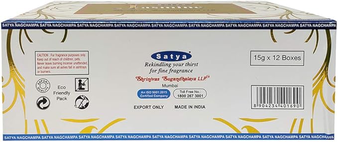 Natural Jasmine Incense Sticks and Incense Stick Holder Bundle Insence Insense Satya Incense