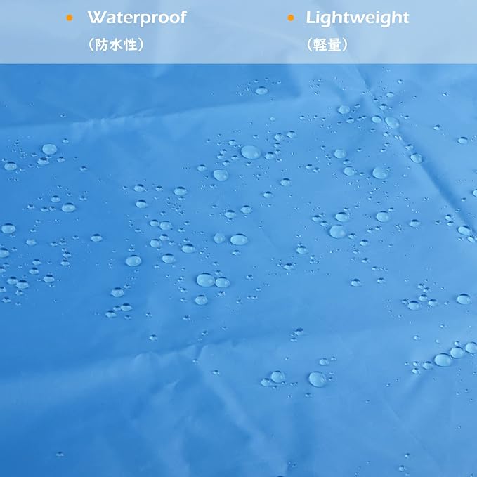 TRIWONDER Hammock Rain Fly Waterproof Tarp Camping Tent Footprint Ground Cloth Backpacking Tarp Camp Shelter Sunshade Mat for Outdoor Hiking Beach Picnic