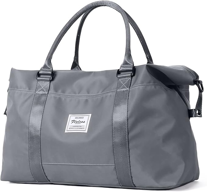 Travel Duffel Bag,Sports Tote Gym Bag,Shoulder Weekender Overnight Bag for Women