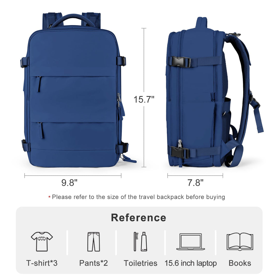 coofay Travel Backpack for Men Women Carry on Backpack for Airplanes Personal Item Backpack for Traveling on Airplane Traveling Backpack Airback Backpack for Travel Mochila de Viaje