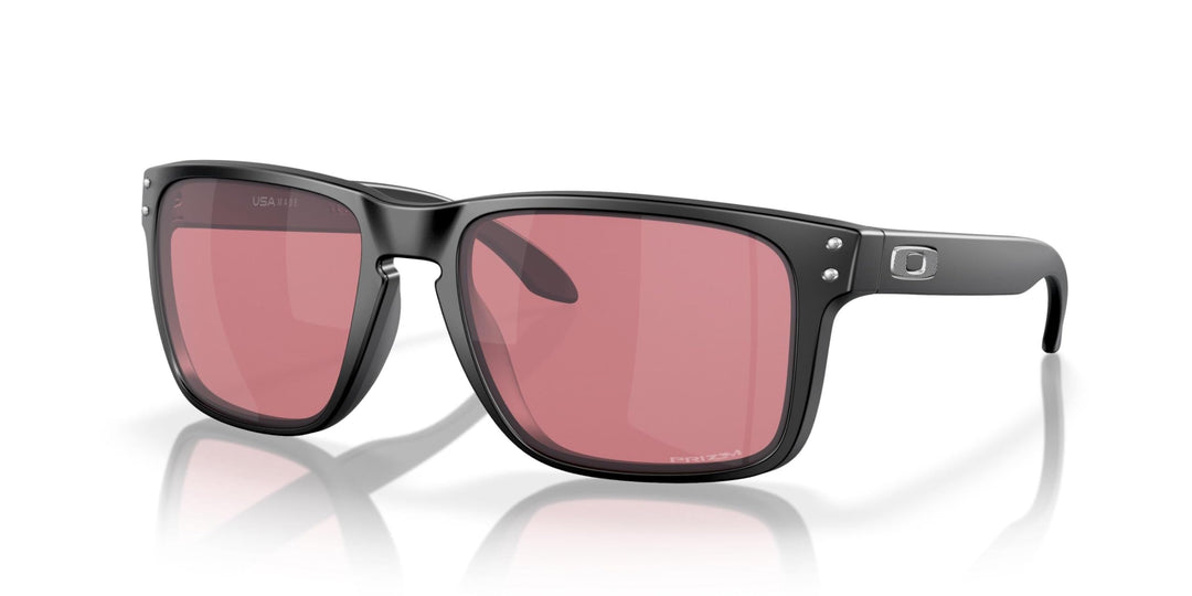 Oakley Men's OO9417 Holbrook XL Square Sunglasses, Matte Black/Prizm Dark Golf, 59 mm