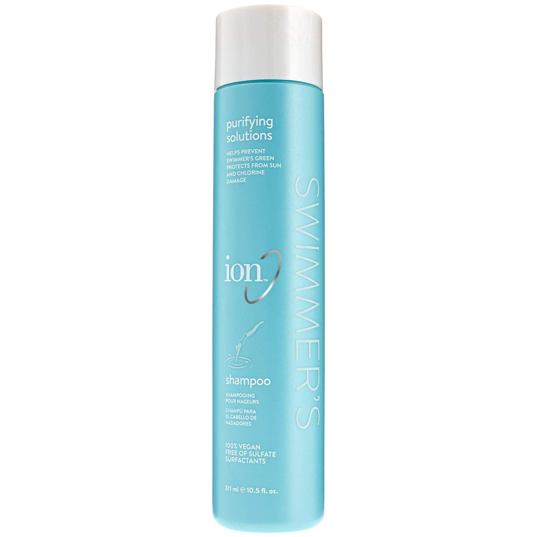 Ion Swimmer's Shampoo, Removes Build-up from Chlorine and Minerals, Sulfate Free, Vegan
