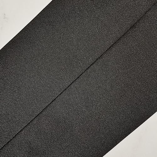 2PCS Dreadlocks Tube Socks Unisex Spandex Stocking Shower Cap for Long Dreads Braids Twist Open End Jumbo Hair Bonnet Covers, Black