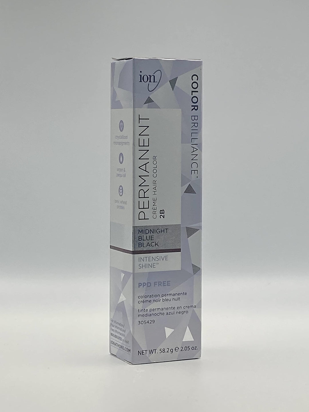 Ion Midnight Blue Black Permanent Creme Hair Color Midnight Blue Black